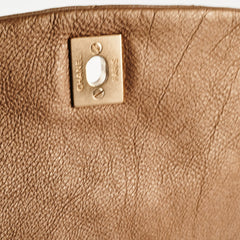 Chanel Shoulder Flap Bag Sand