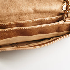 Chanel Shoulder Flap Bag Sand
