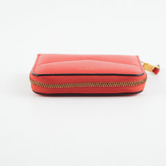 Givenchy Zippy Compact Wallet Red