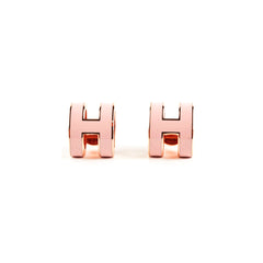 Hermes Mini Pop H Earrings Dragee