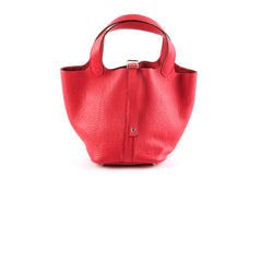 Hermes 18 Picotin Framboise D Stamp