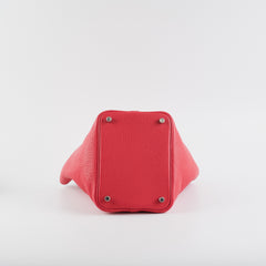 Hermes 18 Picotin Framboise D Stamp