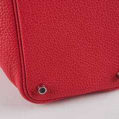Hermes 18 Picotin Framboise D Stamp
