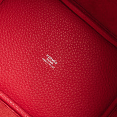 Hermes 18 Picotin Framboise D Stamp