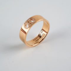 Hermes H D'ancre Ring Small Model Size 56