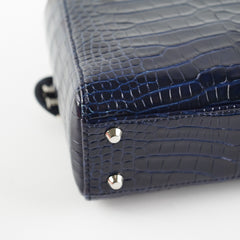 Dior Lady Dior Mini Navy Blue