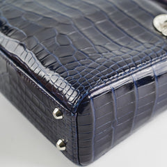 Dior Lady Dior Mini Navy Blue