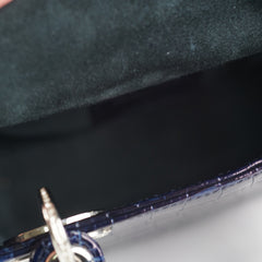 Dior Lady Dior Mini Navy Blue