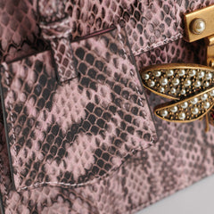 Gucci Queen Margaret Small Pink Python on hold