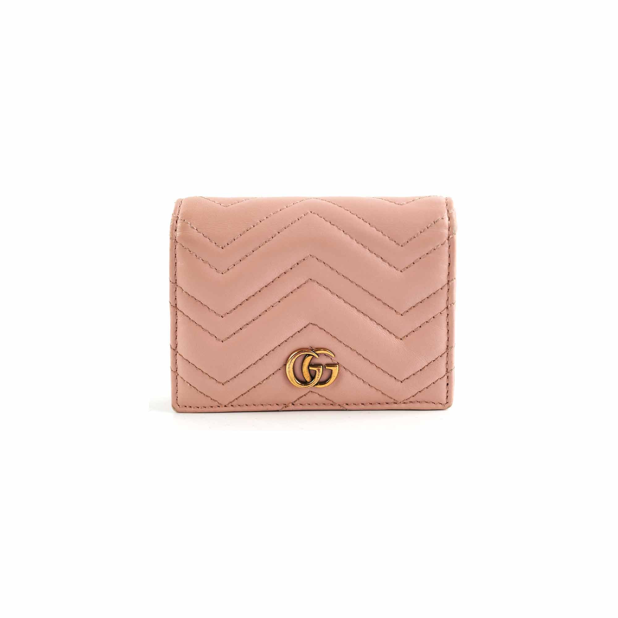 Gucci card case wallet pink Clearance