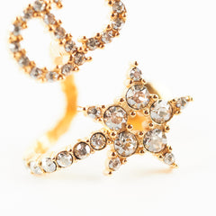 Dior Earrings Clair De Lune CD Stars (Costume Jewellery)