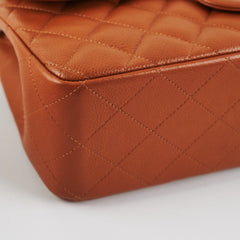 Chanel Jumbo Caviar Flap Brown