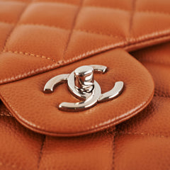Chanel Jumbo Caviar Flap Brown