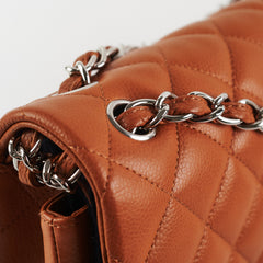 Chanel Jumbo Caviar Flap Brown