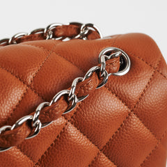 Chanel Jumbo Caviar Flap Brown