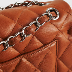 Chanel Jumbo Caviar Flap Brown