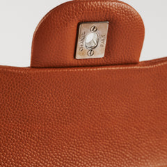 Chanel Jumbo Caviar Flap Brown