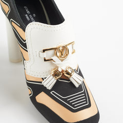 Louis Vuitton Calfskin Swift Loafers Size 34.5
