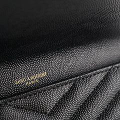 Saint Laurent Wristlet Clutch Black