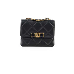 Chanel Seasonal Mini Flap Bag in Black