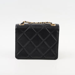 Chanel Seasonal Mini Flap Bag in Black