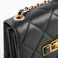 Chanel Seasonal Mini Flap Bag in Black