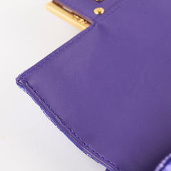Fendi Mini Sequin Baguette Purple Rain