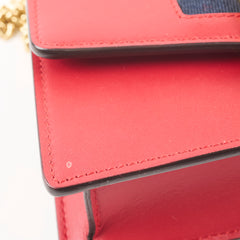 Gucci Supermini Sylvie Bag Red
