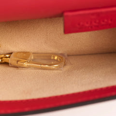 Gucci Supermini Sylvie Bag Red