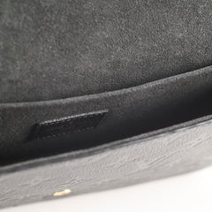 Louis Vuitton Pochette Felicie Monogram Empreinte Leather Black