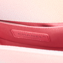 Chanel Small Rainbow Multicolor Boy Bag Caviar