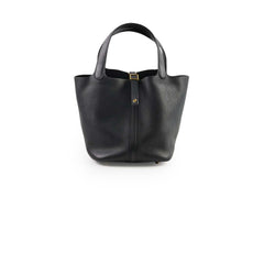 Hermes Picotin 22 Black Noir Clemence