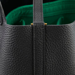 Hermes Picotin 22 Black Noir Clemence