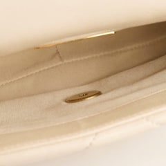 Chanel 19 Small Lambskin Sand Beige