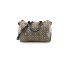 Louis Vuitton Speedy 30 Bandouliere Denim Monogram Fabric Blue