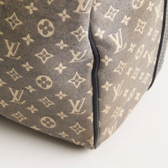 Louis Vuitton Speedy 30 Bandouliere Denim Monogram Fabric Blue