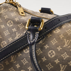 Louis Vuitton Speedy 30 Bandouliere Denim Monogram Fabric Blue