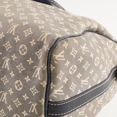 Louis Vuitton Speedy 30 Bandouliere Denim Monogram Fabric Blue
