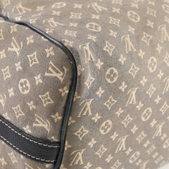 Louis Vuitton Speedy 30 Bandouliere Denim Monogram Fabric Blue