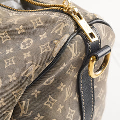 Louis Vuitton Speedy 30 Bandouliere Denim Monogram Fabric Blue