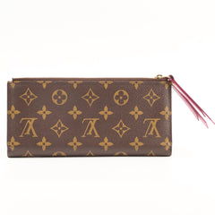 Louis Vuitton Adele Wallet Monogram Fuchsia