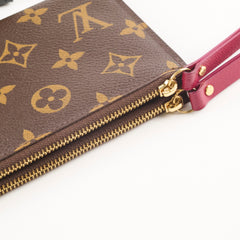Louis Vuitton Adele Wallet Monogram Fuchsia