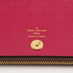 Louis Vuitton Adele Wallet Monogram Fuchsia