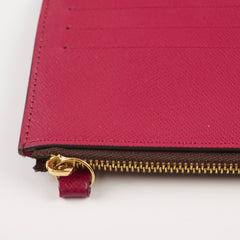 Louis Vuitton Adele Wallet Monogram Fuchsia