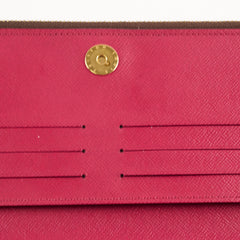 Louis Vuitton Adele Wallet Monogram Fuchsia
