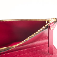 Louis Vuitton Adele Wallet Monogram Fuchsia
