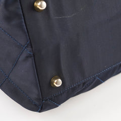 Prada Nylon Tessuto Bowling Bag Dark Navy/Black