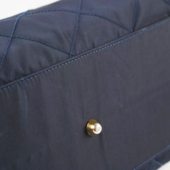 Prada Nylon Tessuto Bowling Bag Dark Navy/Black