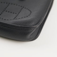 Hermes Mini Evelyne Clemence Black - Stamp C