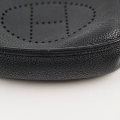 Hermes Mini Evelyne Clemence Black - Stamp C